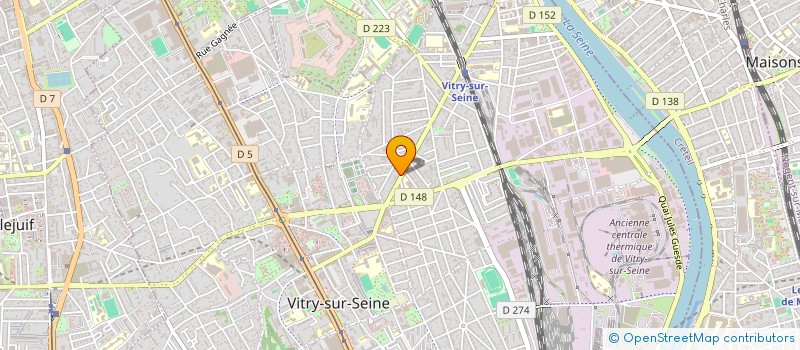 localisation de l'entreprise DISTRIBUTION DE PRODUITS MEDITERRANNEENS à VITRY-SUR-SEINE