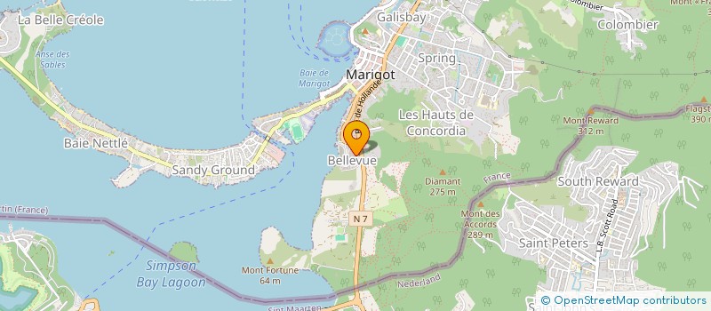 localisation de l'entreprise DISTRIBUTION DES ILES DU NORD à SAINT MARTIN