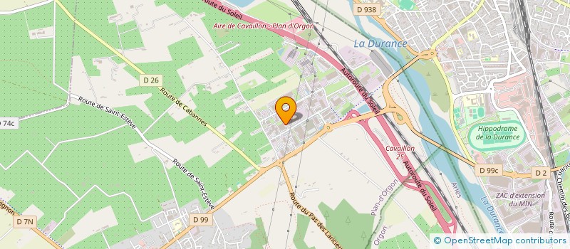 localisation de l'entreprise DISTRIBUTION DES LUBRIFIANTS à PLAN-D ORGON