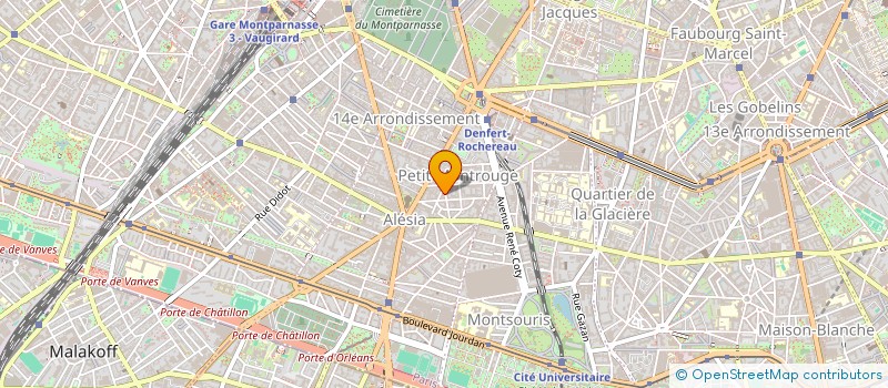 localisation de l'entreprise DISTRIBUTION DES PRODUITS ALIMENTAIRES, DE LA MER ET EXOTIQUES à PARIS