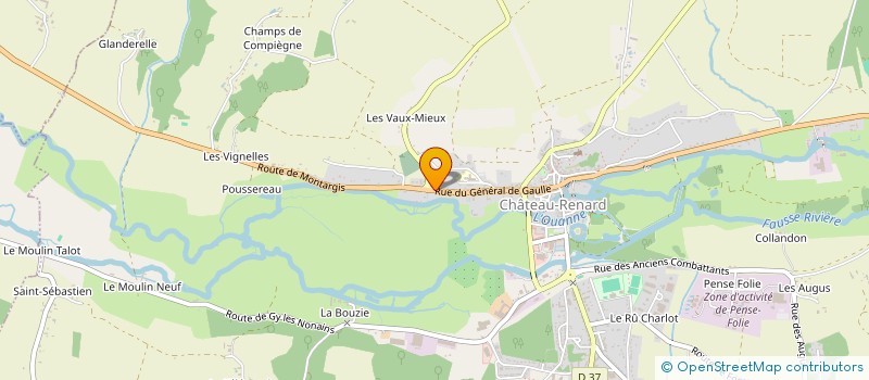 localisation de l'entreprise DISTRIBUTION DIRECTE DENTAIRE à CHATEAU-RENARD