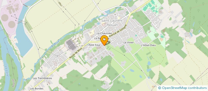 localisation de l'entreprise DISTRIBUTION ECONOMIQUE à SAINT-LAURENT-NOUAN