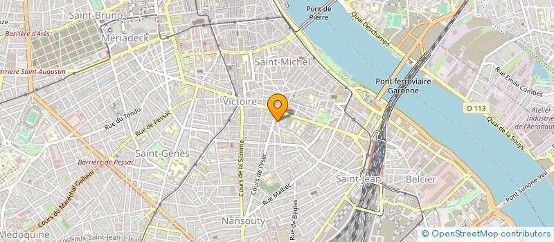 localisation de l'entreprise DISTRIBUTION ELECTRO-MENAGER SODEM à BORDEAUX