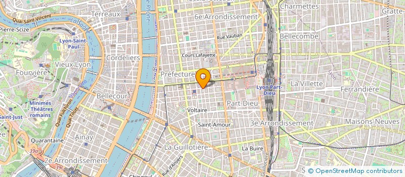 localisation de l'entreprise DISTRIBUTION ELECTRONIC PROTECTION SARL à LYON