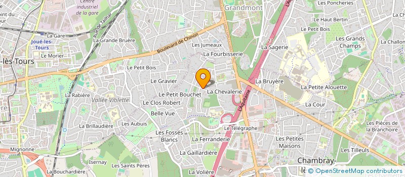 localisation de l'entreprise DISTRIBUTION ELECTRONIQUE EUROPEENNE  CHAMBRAY-LES-TOURS