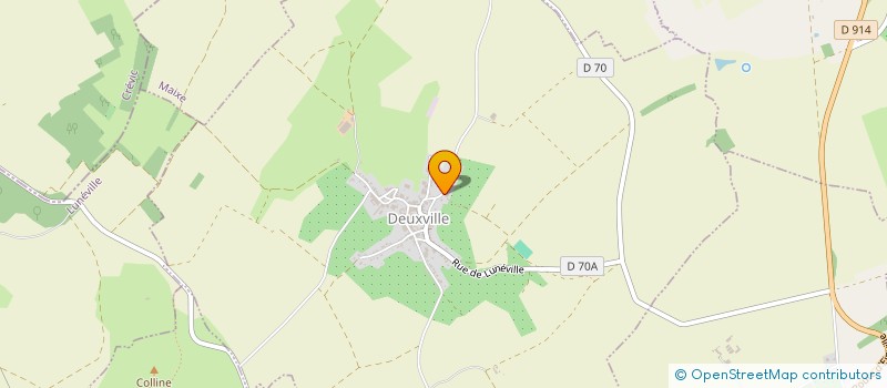 localisation de l'entreprise DISTRIBUTION ELECTRONIQUE SYSTEME 2  DEUXVILLE