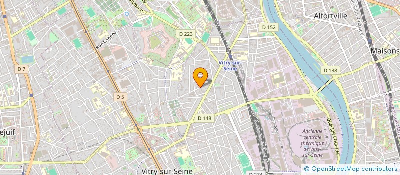 localisation de l'entreprise DISTRIBUTION ET LOCATION DE MATERIELS à VITRY-SUR-SEINE