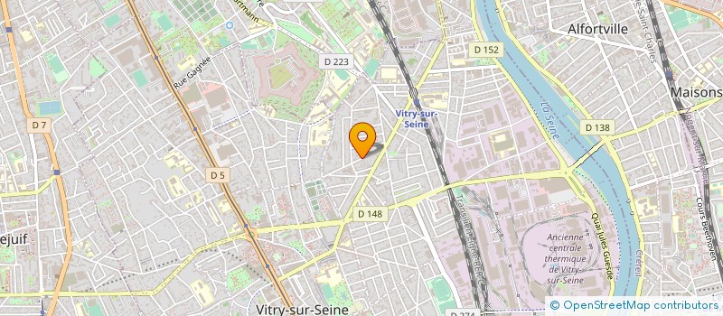 localisation de l'entreprise DISTRIBUTION ET LOCATION DE MATERIELS  VITRY-SUR-SEINE