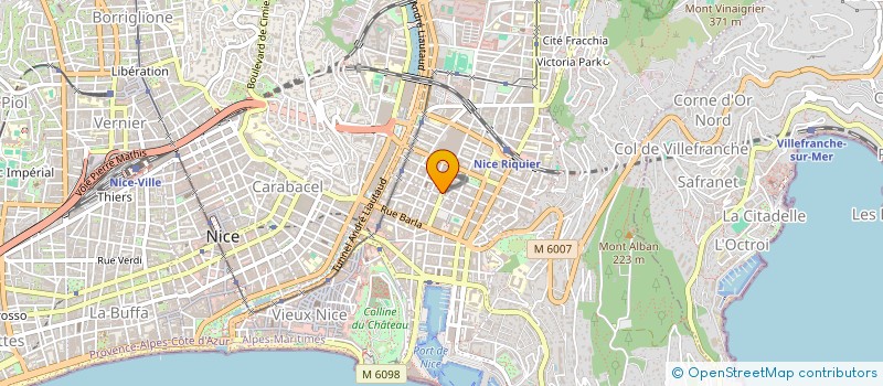 localisation de l'entreprise DISTRIBUTION EXPLOITATION à NICE