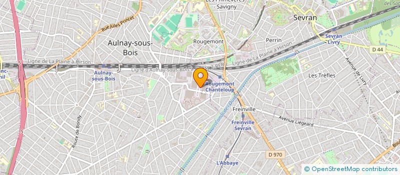 localisation de l'entreprise DISTRIBUTION FABRICATION PUBLICITE à AULNAY-SOUS-BOIS