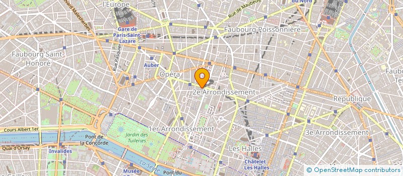 localisation de l'entreprise DISTRIBUTION GENERALE DE PRODUITS ALIMENTAIRES DU XXIE SIECLE à PARIS