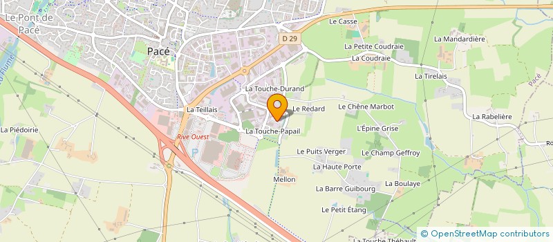 localisation de l'entreprise DISTRIBUTION INGENIERIE MAINTENANCE SSI à PACE