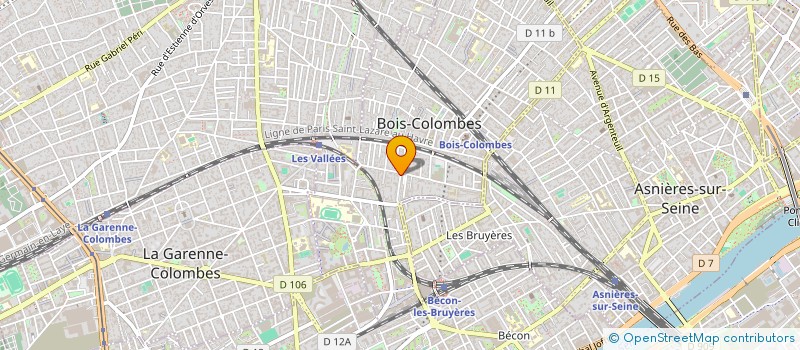 localisation de l'entreprise DISTRIBUTION INSTALL MAINTENANCE EQUIPEM à BOIS-COLOMBES