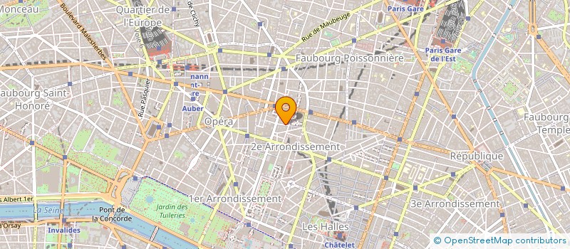 localisation de l'entreprise DISTRIBUTION INT VEHICULES & ACCESSOIRES à PARIS