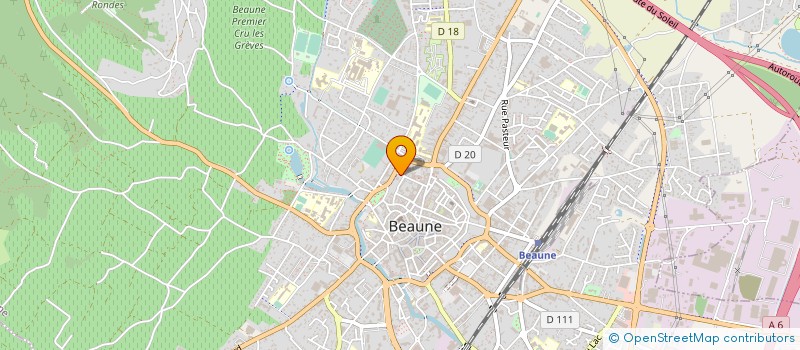 localisation de l'entreprise DISTRIBUTION INTERNATIONALE DE VINS DE BOURGOGNE à BEAUNE