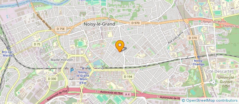 localisation de l'entreprise DISTRIBUTION INTERNATIONALE DIVERSIFIEE à NOISY-LE-GRAND