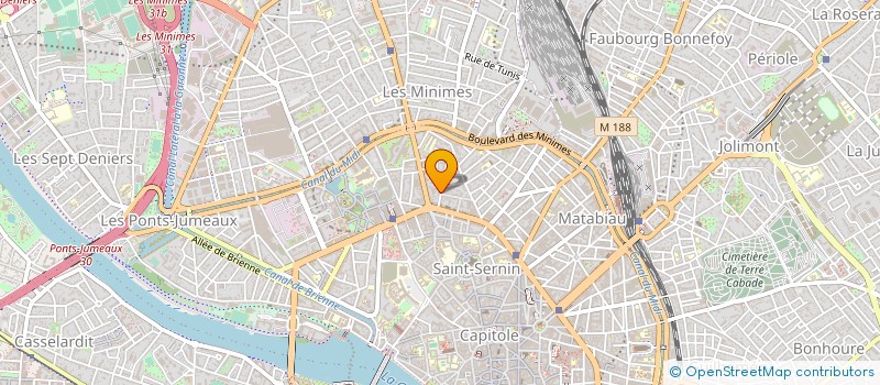 localisation de l'entreprise DISTRIBUTION MARCHANDISES GENERALES  TOULOUSE