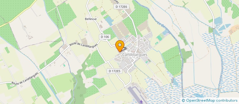 localisation de l'entreprise DISTRIBUTION MATER ET EQUIP TRAVAUX PUB à LANSARGUES