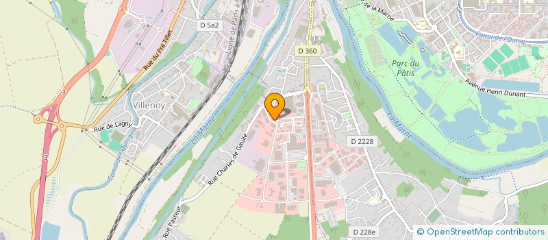 localisation de l'entreprise DISTRIBUTION MATERIEL COMMUNICATION à MAREUIL-LES-MEAUX