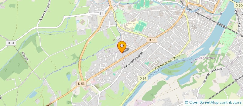 localisation de l'entreprise DISTRIBUTION MATERIEL HYDRAULIQUE  VILLEREST