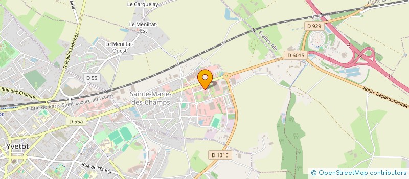 localisation de l'entreprise DISTRIBUTION MATERIELS DE NORMANDIE à SAINTE-MARIE-DES-CHAMPS