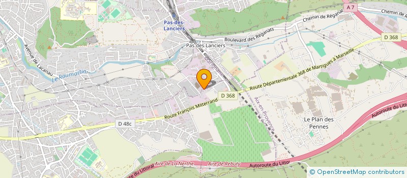 localisation de l'entreprise DISTRIBUTION MATERIELS SERVICES  GIGNAC-LA-NERTHE