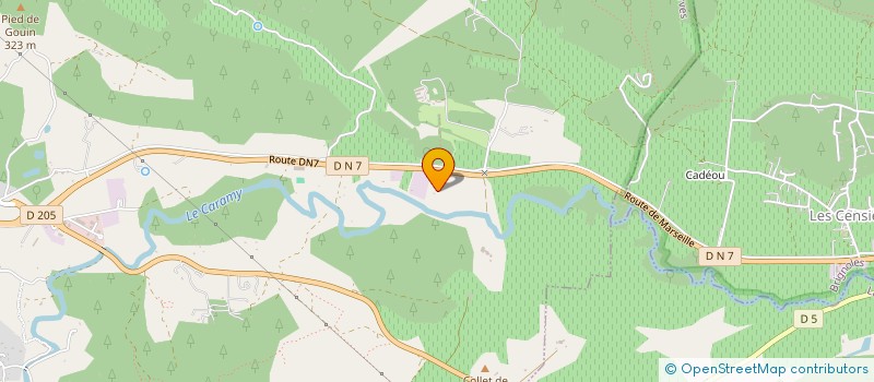 localisation de l'entreprise DISTRIBUTION MEDICAL 83  TOURVES