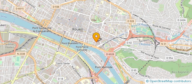 localisation de l'entreprise DISTRIBUTION SAINT MARC à ROUEN