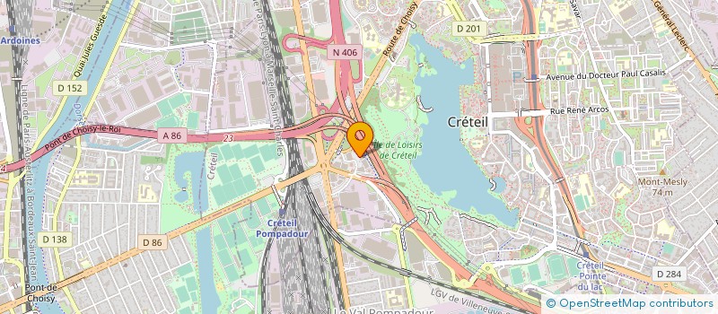 localisation de l'entreprise DISTRIBUTION SCRIPT SA à CRETEIL