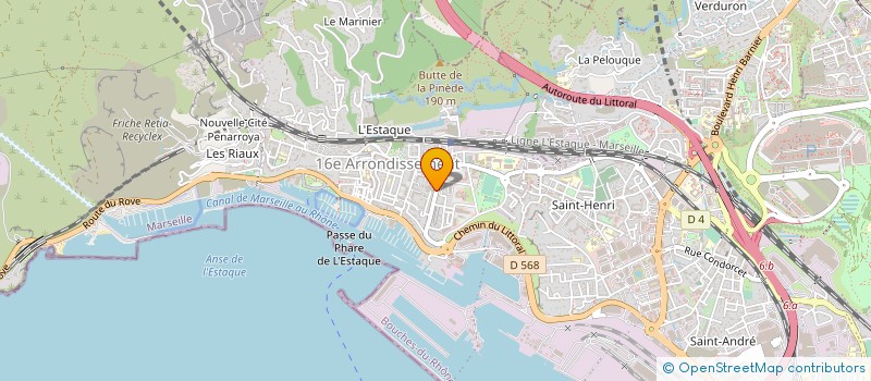 localisation de l'entreprise DISTRIBUTION SERVICES FRANCE SARL à MARSEILLE