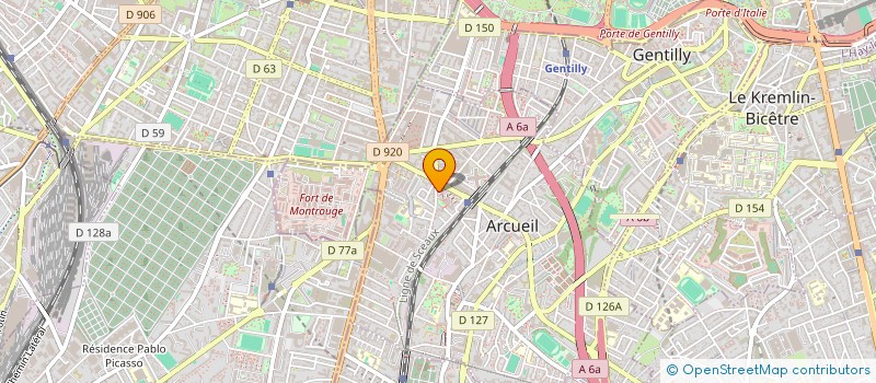 localisation de l'entreprise DISTRIBUTION SERVICES TRANSPORTS à ARCUEIL