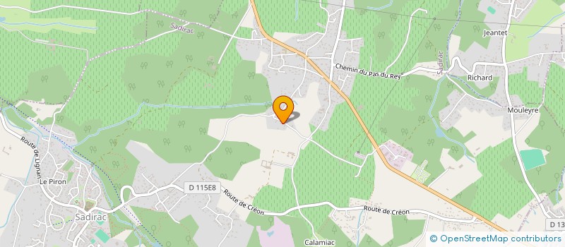 localisation de l'entreprise DISTRIBUTION SPORTIVE ET PATRIMONIALE  SADIRAC