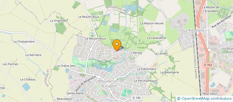 localisation de l'entreprise DISTRIBUTION SYSTEMS à MOUILLERON-LE-CAPTIF