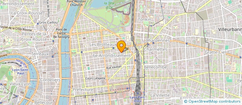 localisation de l'entreprise DISTRIBUTION USINE MAISON  LYON