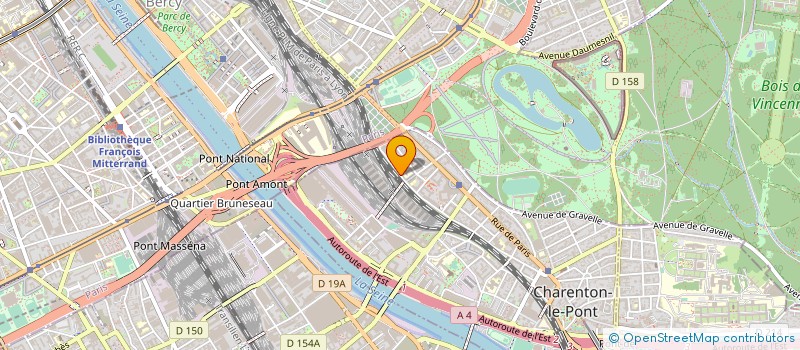 localisation de l'entreprise DISTRIBUTION VENTE LOCATION ET SERVICE  CHARENTON-LE-PONT