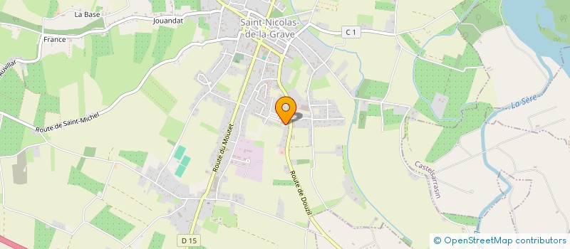 localisation de l'entreprise DISTRIBUTION VERLEY à SAINT-NICOLAS-DE-LA-GRAVE