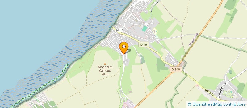 localisation de l'entreprise DISTRIBUTION VINS SPIRITUEUX à AULT