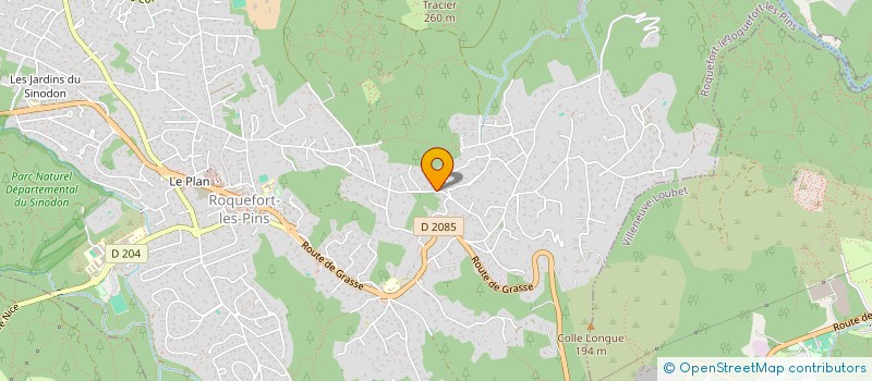 localisation de l'entreprise DISTRIBUTIONS ET SERVICES  ROQUEFORT-LES-PINS