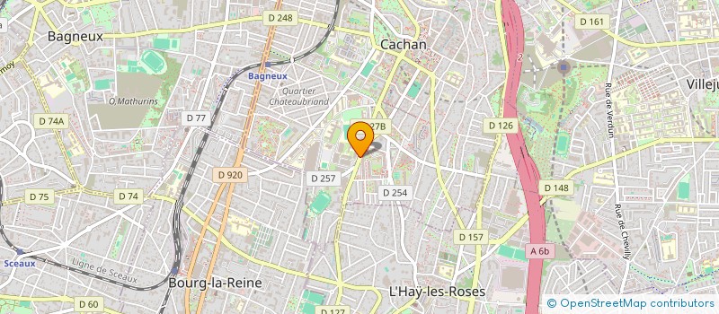 localisation de l'entreprise DISTRICAB à CACHAN