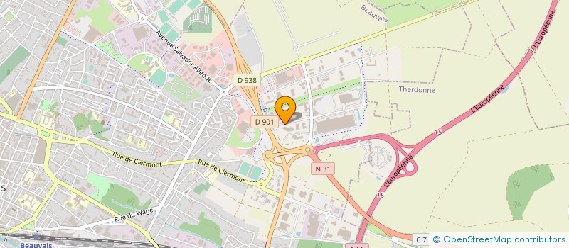 localisation de l'entreprise DISTRICAMP à BEAUVAIS