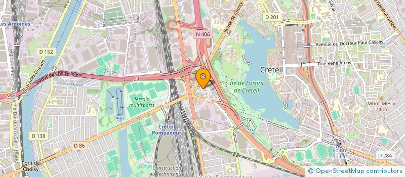 localisation de l'entreprise DISTRICASH à CRETEIL