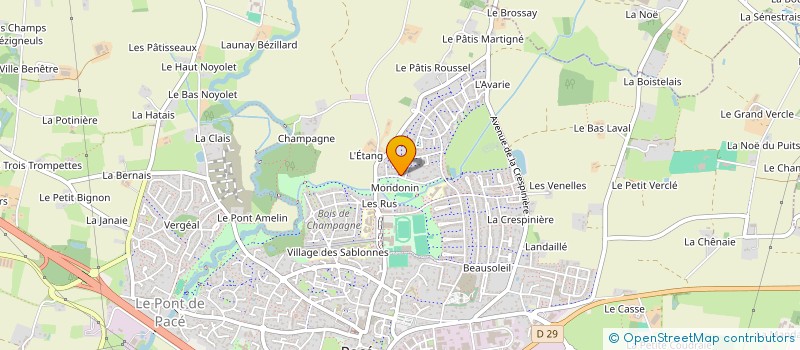 localisation de l'entreprise DISTRICLIMA à PACE
