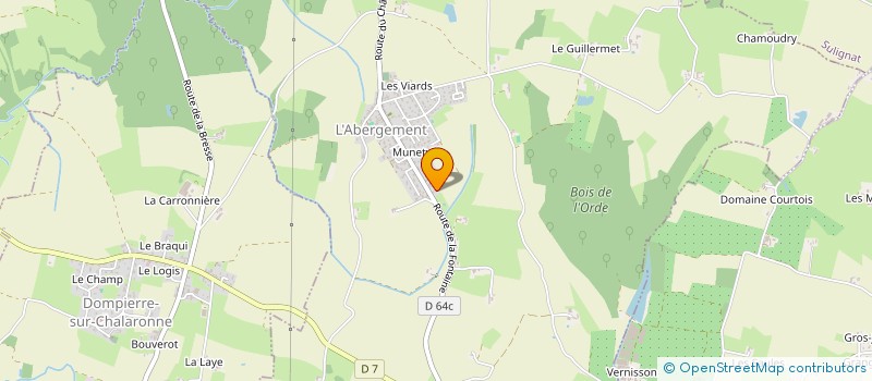 localisation de l'entreprise DISTRICLUBS à L'ABERGEMENT-CLEMENCIAT