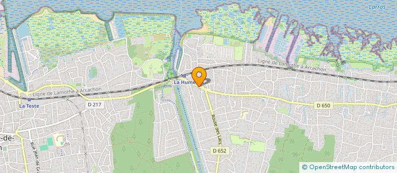 localisation de l'entreprise DISTRICOM  GUJAN-MESTRAS