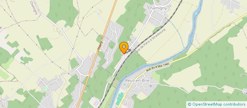 localisation de l'entreprise DISTRICONSULT  CHAMIGNY