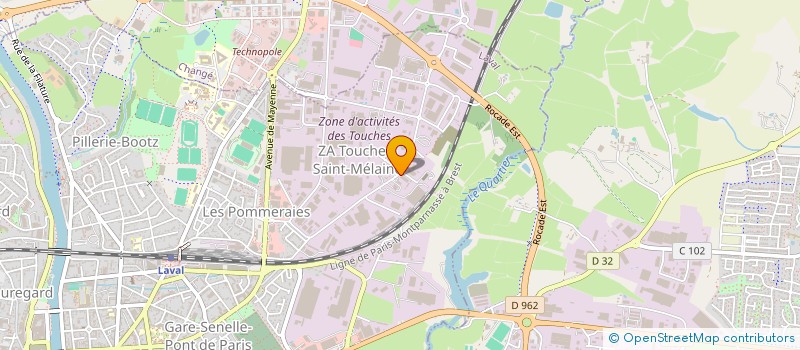 localisation de l'entreprise DISTRICOOK à LAVAL