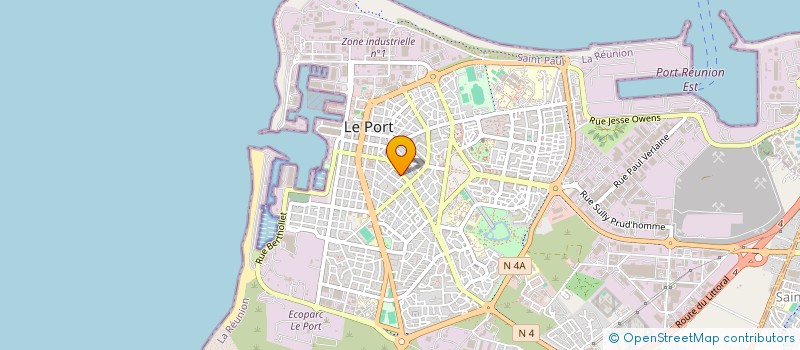 localisation de l'entreprise DISTRICOS à LE PORT