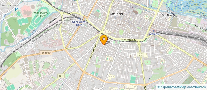 localisation de l'entreprise DISTRICT DE LA SOMME FOOTBALL à AMIENS