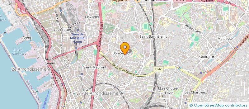 localisation de l'entreprise DISTRICT FOOD à MARSEILLE