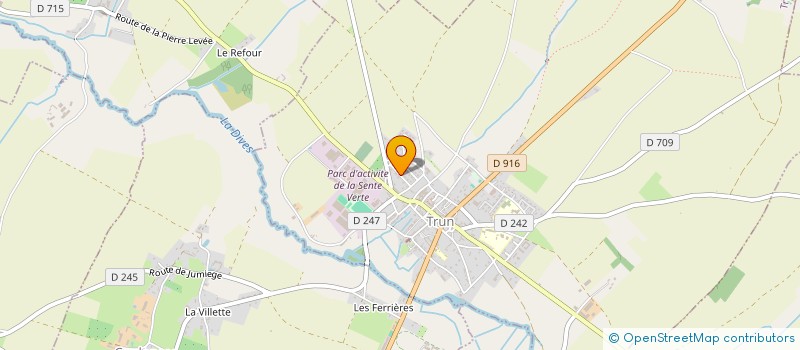 localisation de l'entreprise DISTRICT MOTOS à GOUFFERN EN AUGE